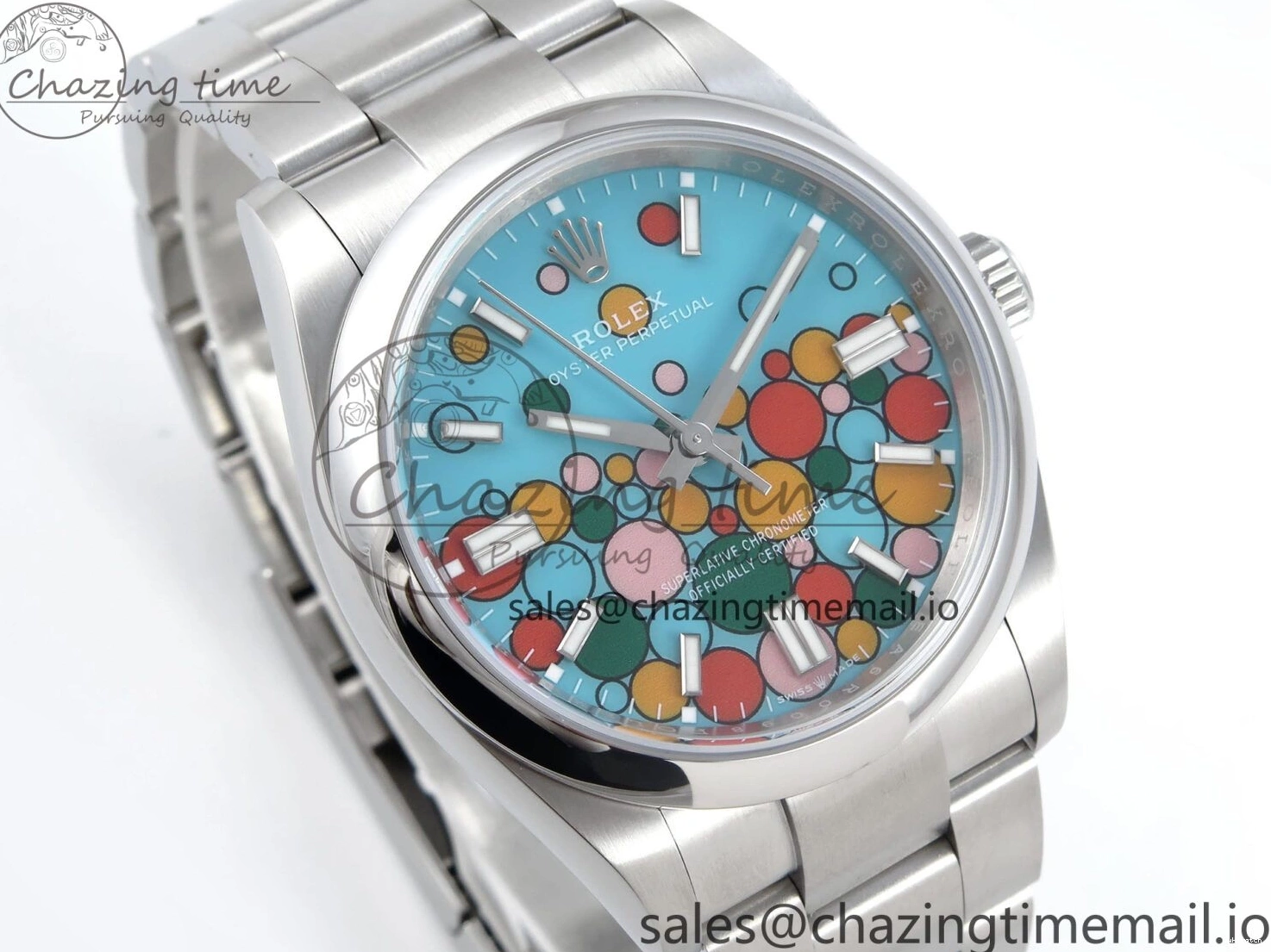 Edition Perpetual EWEF Steel Dial Oyster 126000 Celebration Best 904L A3230 36mm 0519